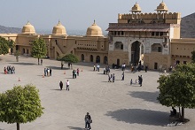 Courtyard at Amer Fort, Jaipur