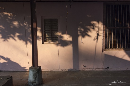 Morning light and shadows at Guhagar