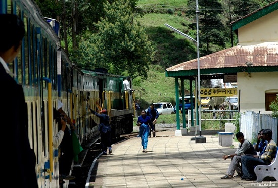 Nilgiri Passenger at Ketti railway station