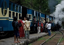 A stop for Nilgiri Express