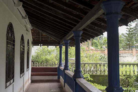 Corridor at an old Goan house
