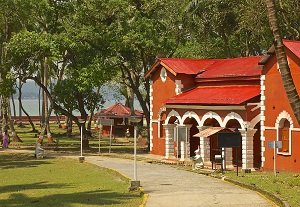 At Ross Island, Andaman