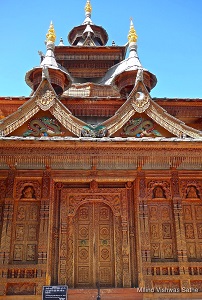 Main door of the Temple