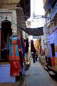 Market inside Jaisalmer Fort city