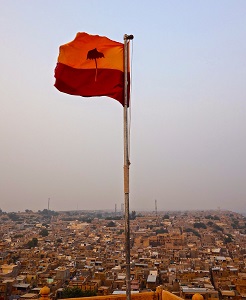 Jaisalmer for lit up at night