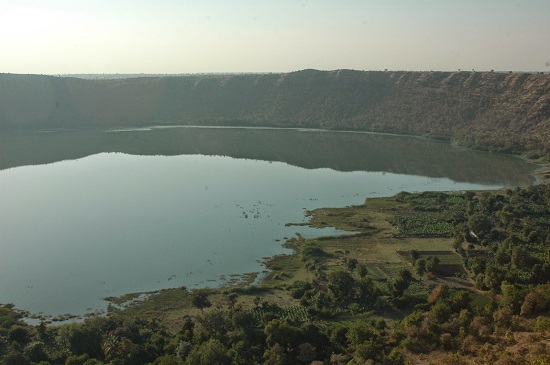 Geological Survey of India Board at Lonar